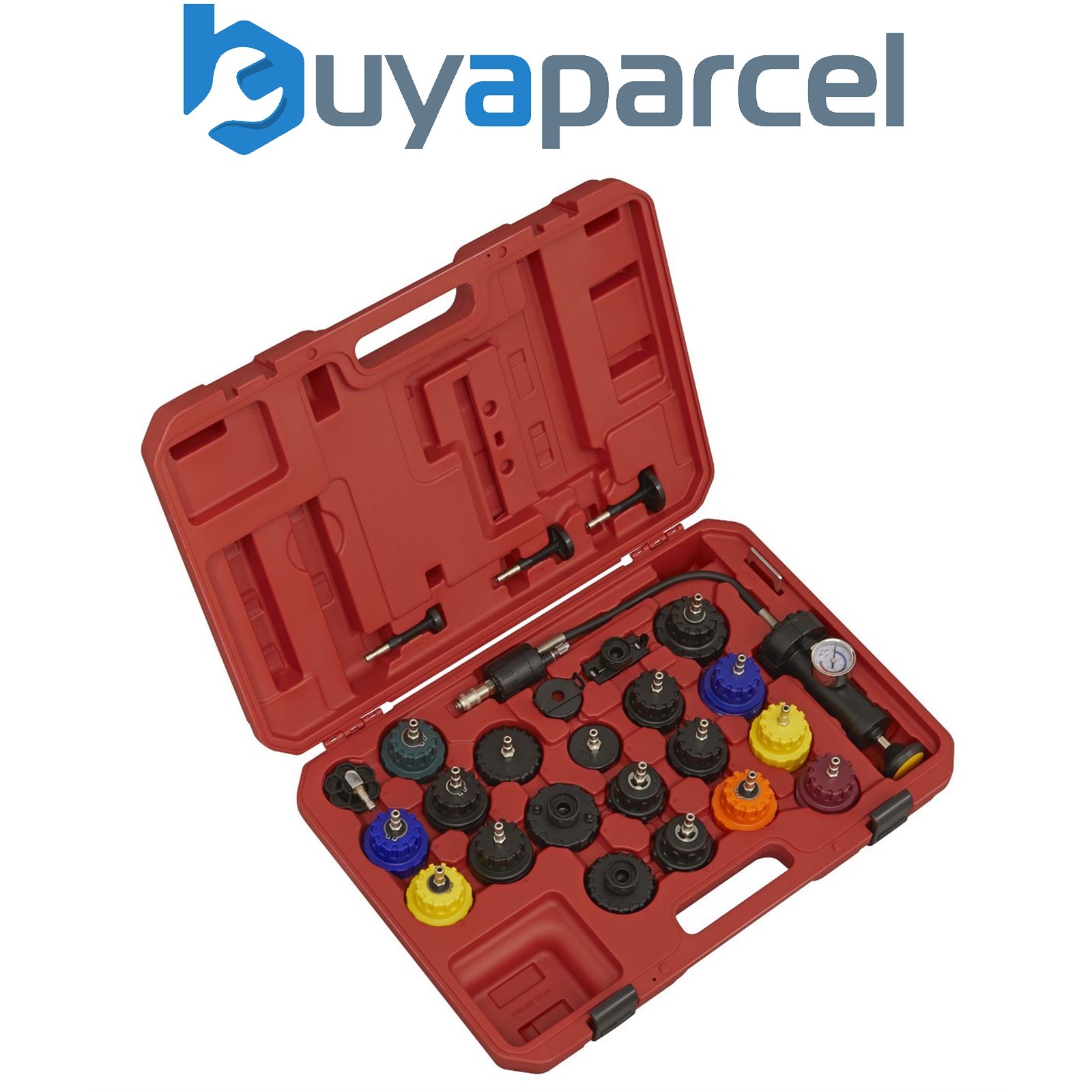 Sealey VS0011 Cooling System Pressure Test Kit 25pc