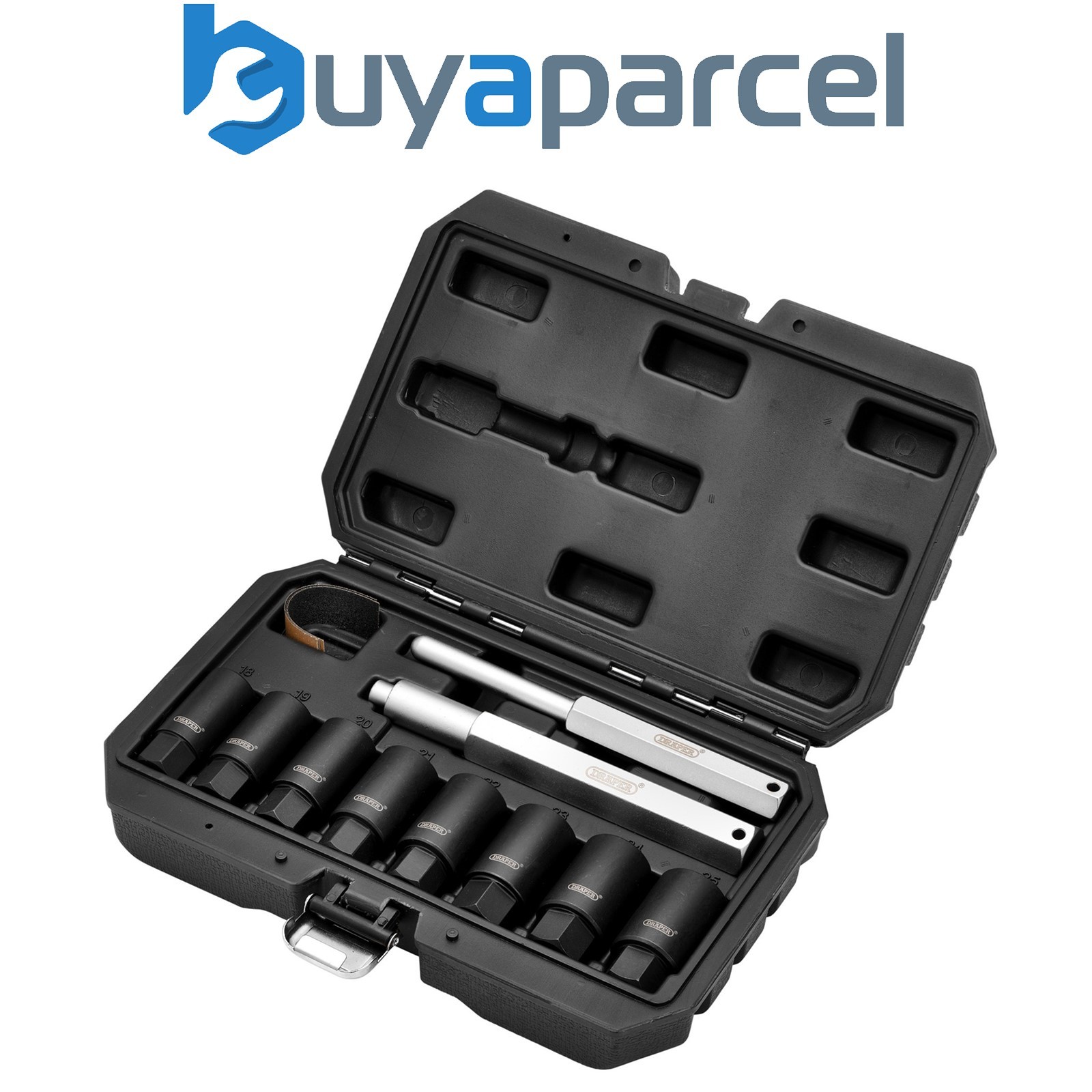 Draper 12402 Locking Wheel Nut Removal Set (10 Piece)