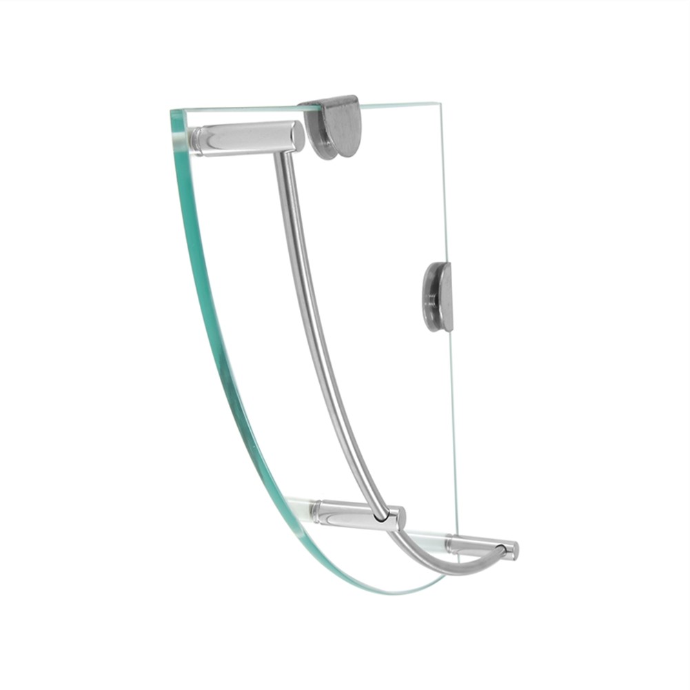 Bathroom Shelves Bathroom Glass Corner Shelf Wall Mounted Tempered Glass3845
