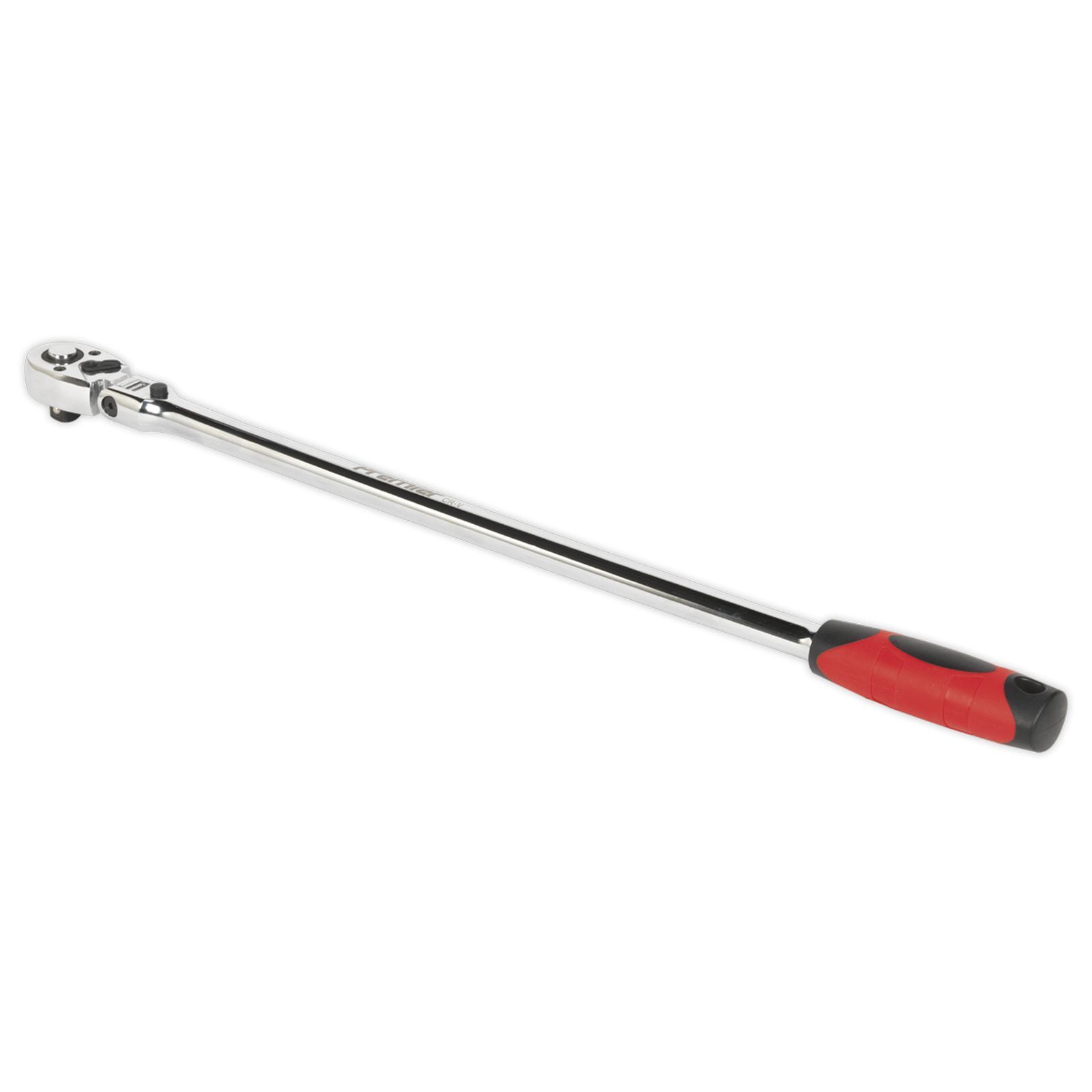 Sealey Ratchet Wrench Flexi-Head Extra Long 600mm 1/2" Square Drive Wrench
