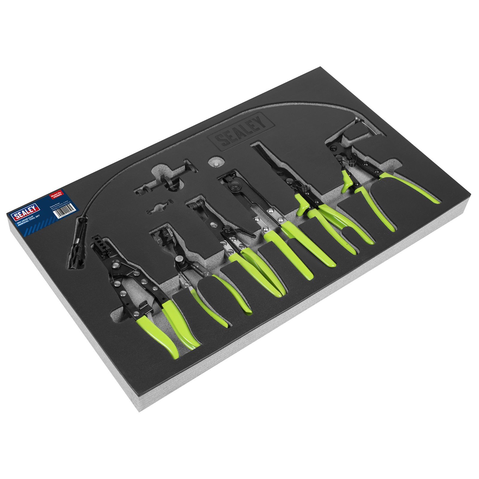 Sealey Hose Clip Removal Tool Set 7pc - VS2662