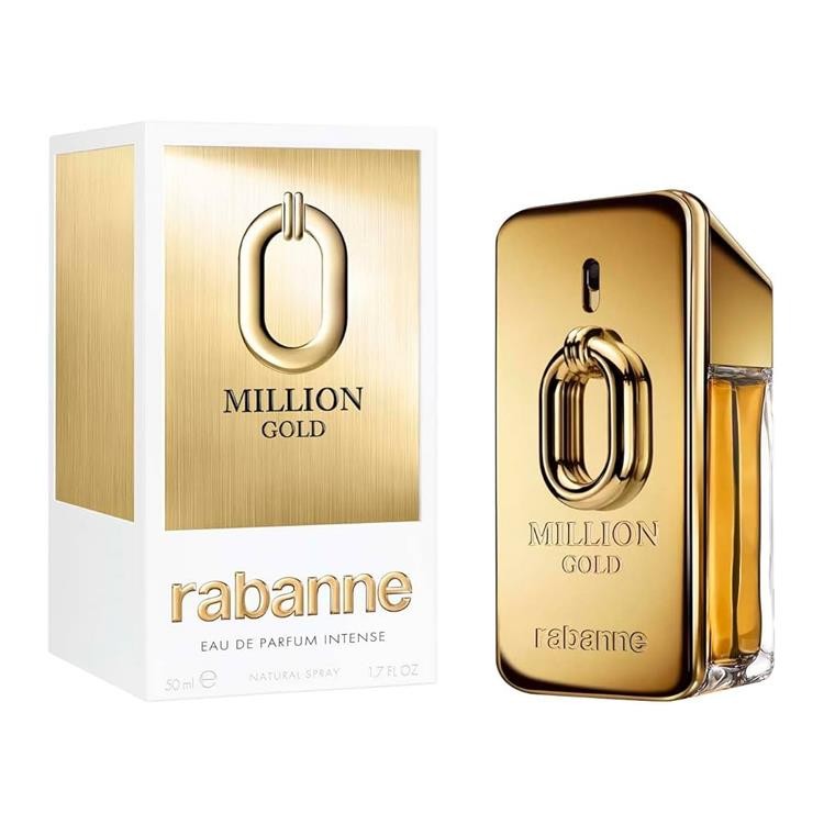 Paco Rabanne Million Gold Eau de Parfum Intense 50ml Spray New & Sealed