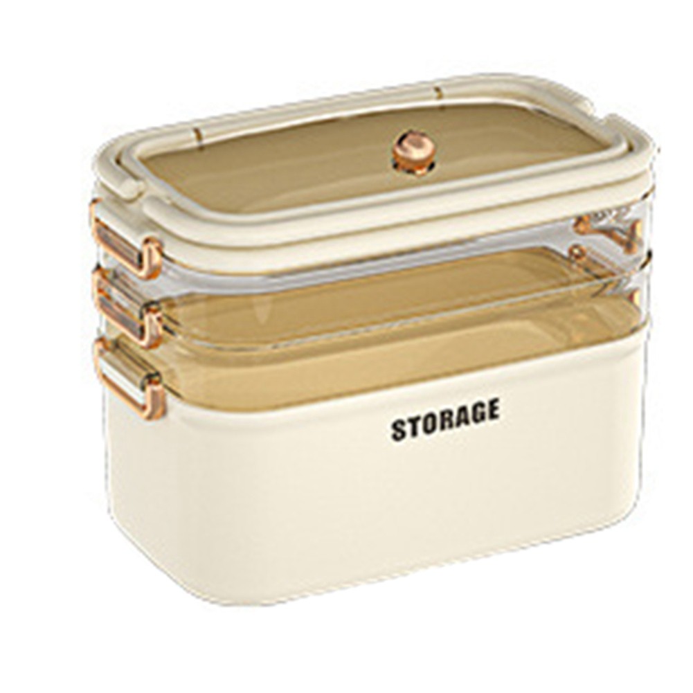 3X(Medicine Storage Box Plastic Multi-Layer Portable Kit Organizer Aid Kit5065