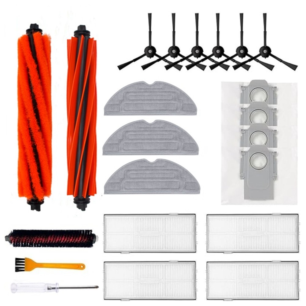 22PCS for S8 Pro Ultra Robot Vacuum Cleaner Dual Main Brush Side8382