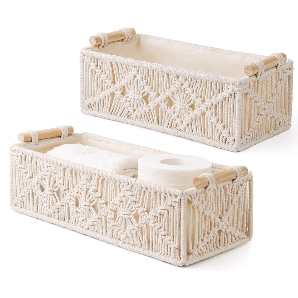 Boho Bathroom Decor Macrame Coastal Room Decor Lvory H6I67042