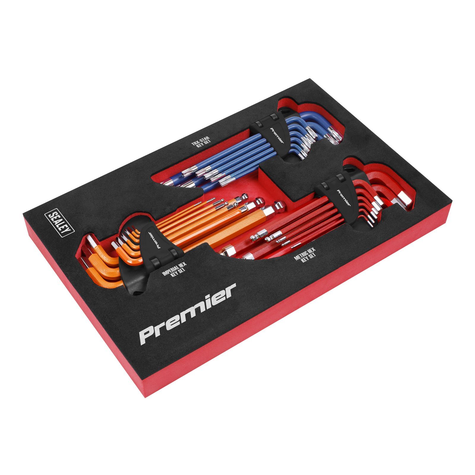 Sealey Master Hex Key Set 27pc - AK7179
