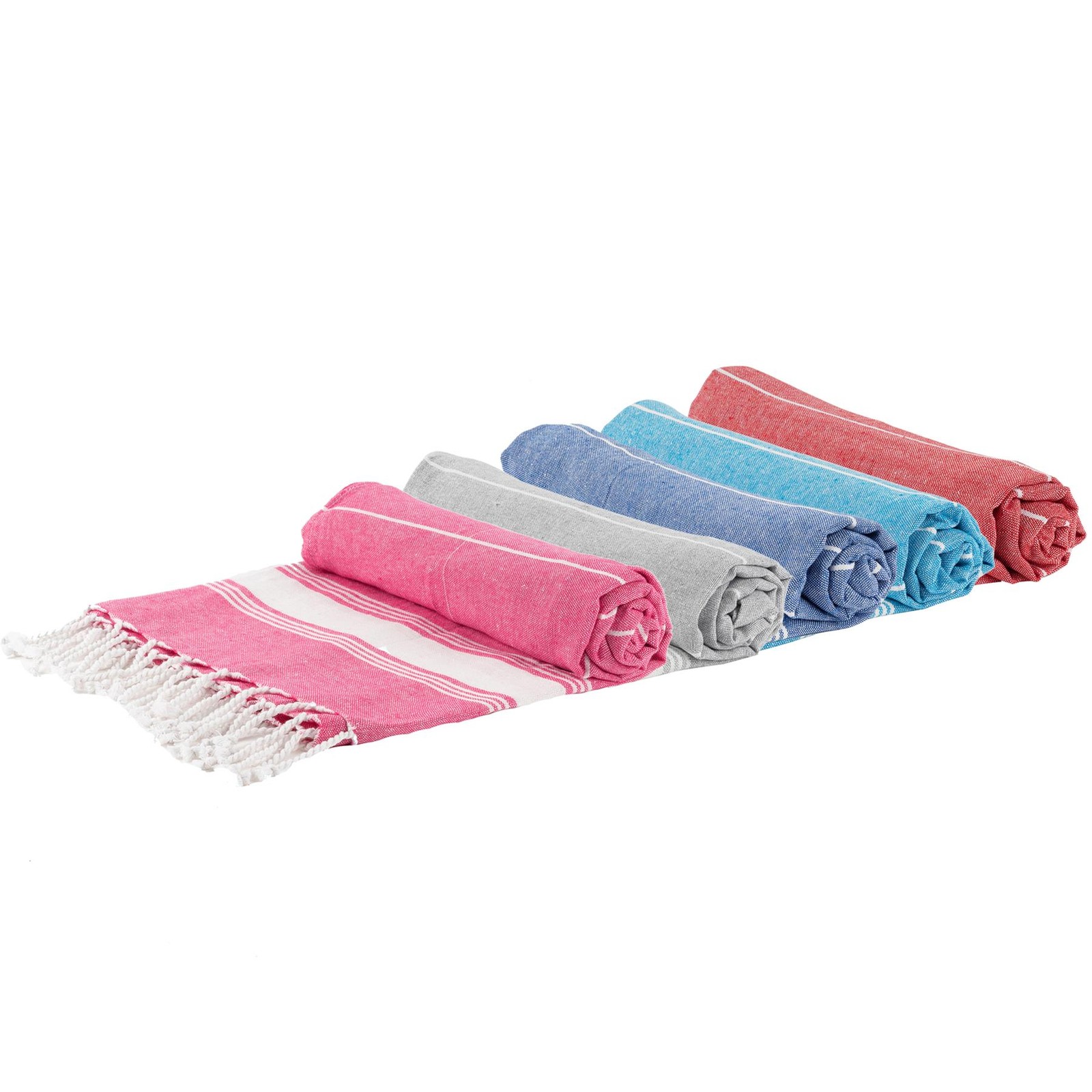 100% Cotton Bath Towels Turkish Light Quick Dry Beach Peshtemal Sheet 5 Colours