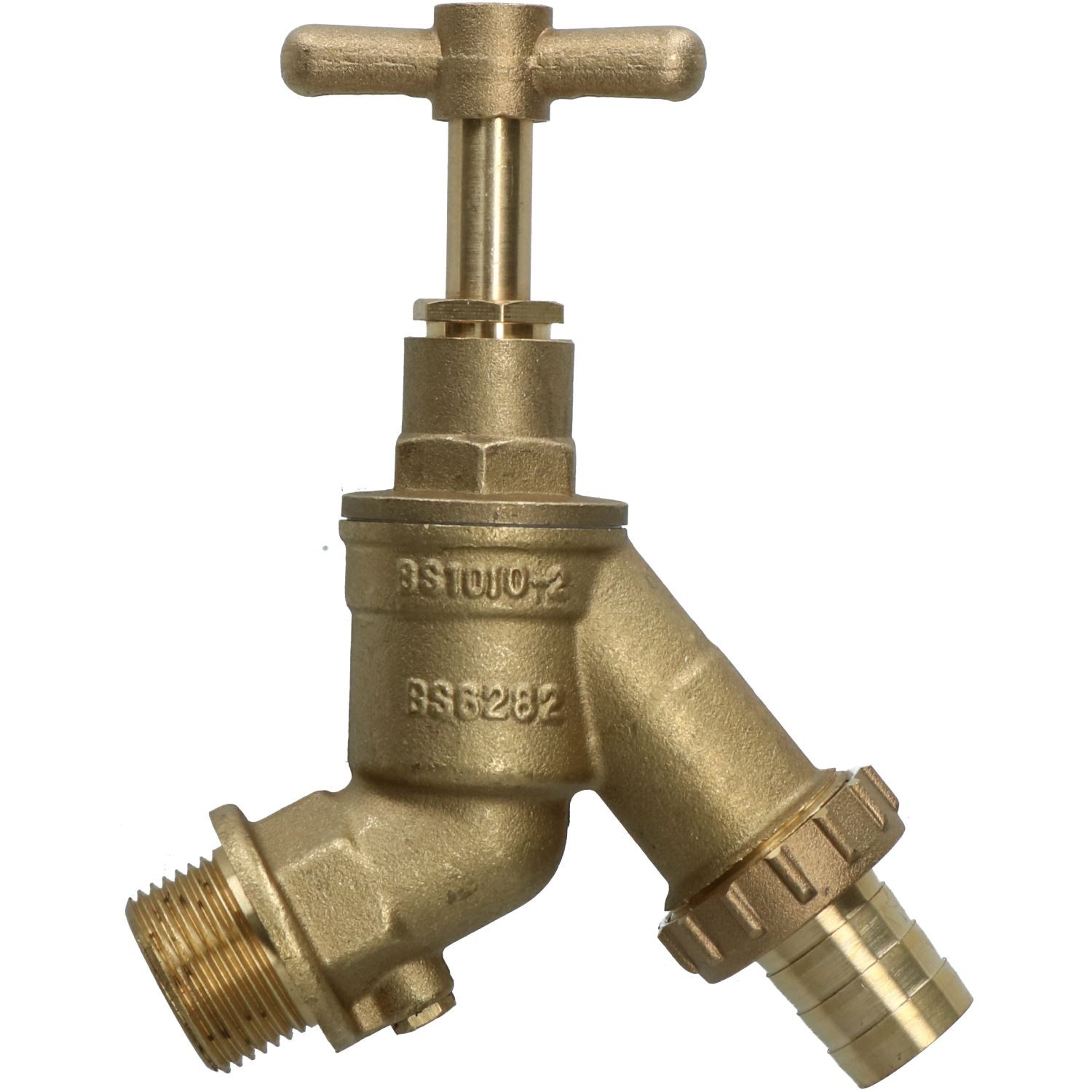 Large 3/4" High Flow Outside Garden Tap with Double Check Valve 3/4