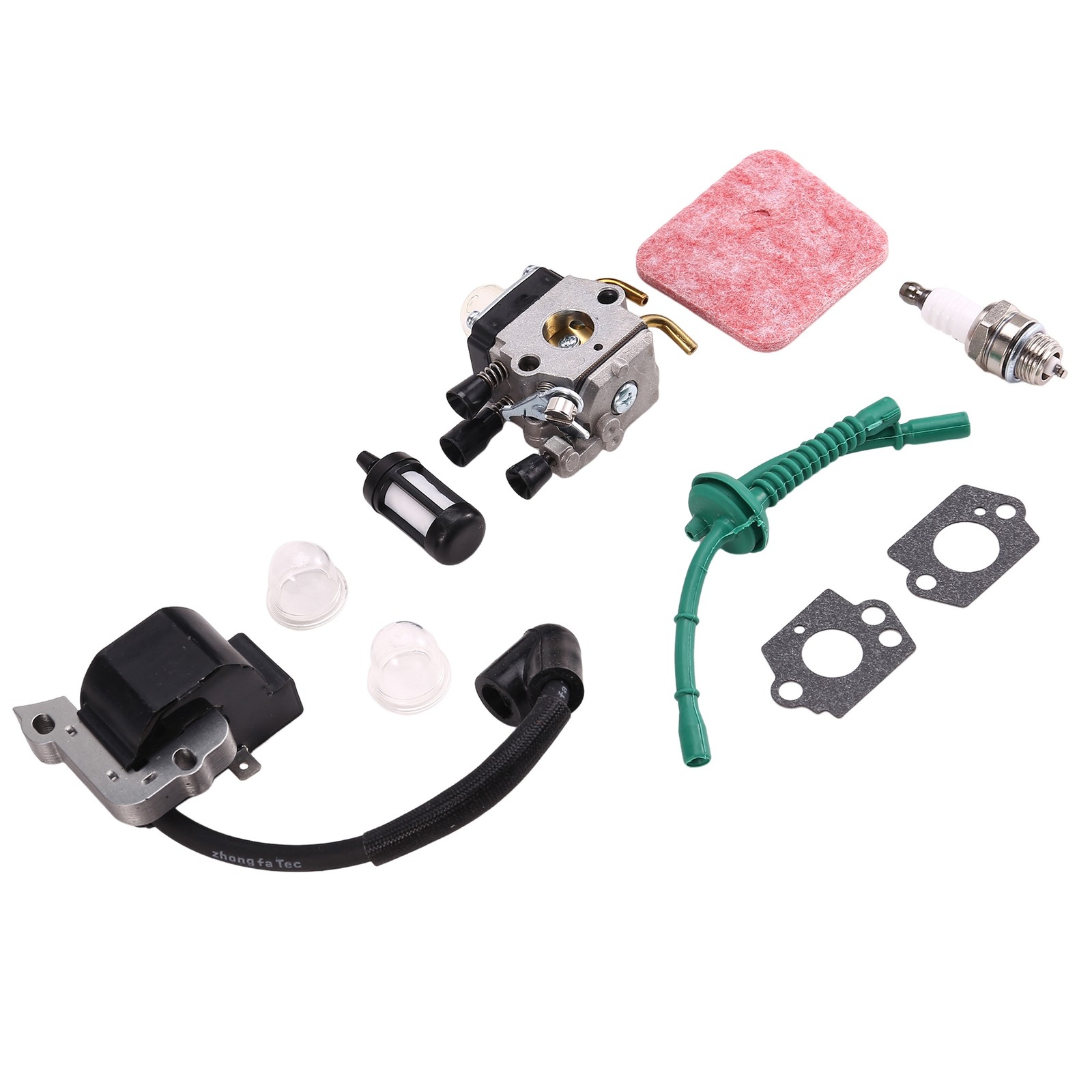 2X(Carburetor Ignition Coil for Fs55 Fs38 Fs55R Km55 Fs45 Fs46 Trimmer Kit5447