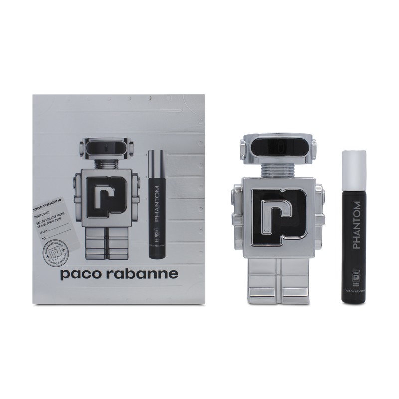 Paco Rabanne Phantom EDT 100ml With 20ml Travel Spray Gift Set