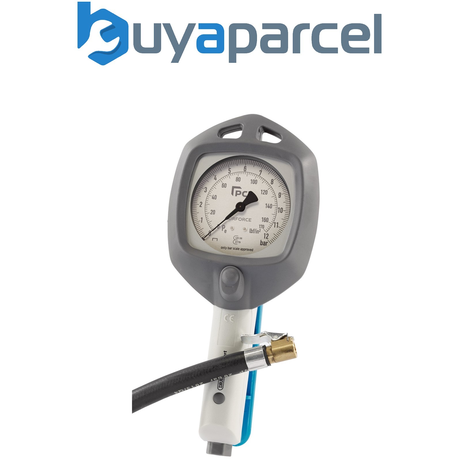 Draper 42599 Draper Expert PCL Airforce Analogue Tyre Inflator