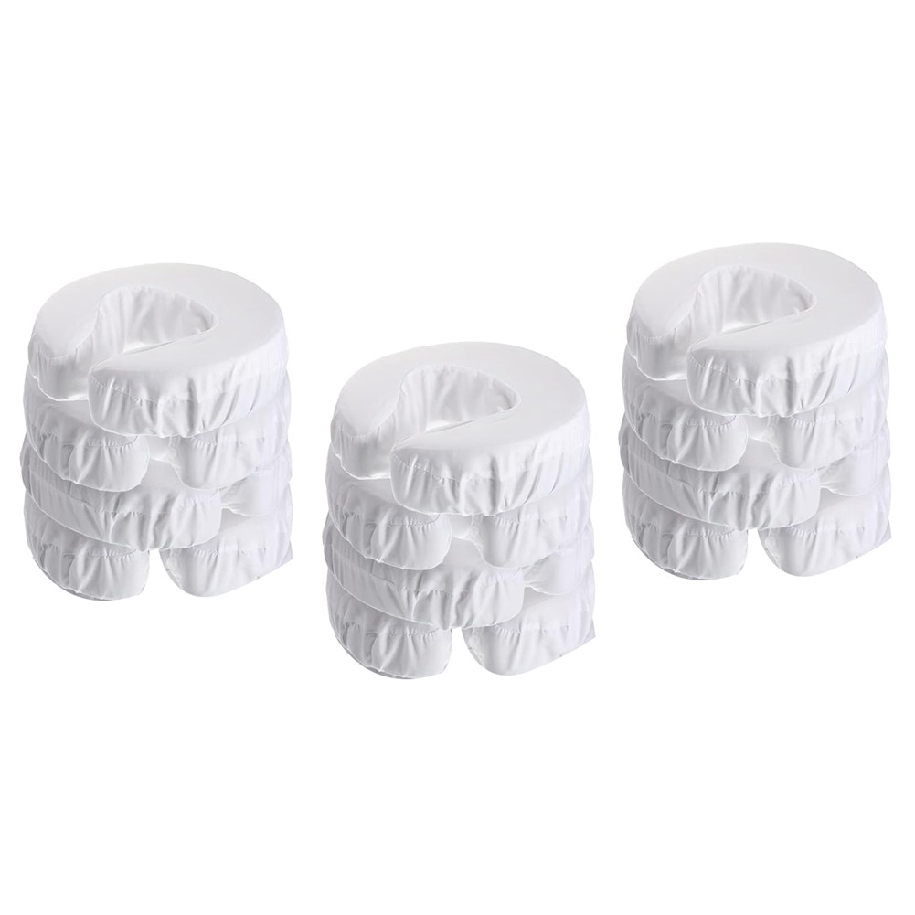 12Pcs Face Cradle Covers for Massage Table Reusable Massage Table Rest4653