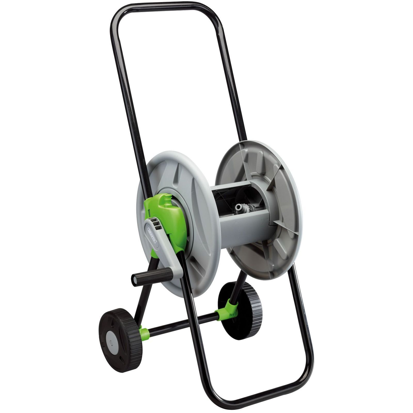 Draper 25060 Lightweight & Tough Garden Hose Reel Cart Holds Up To 45M Of Hose