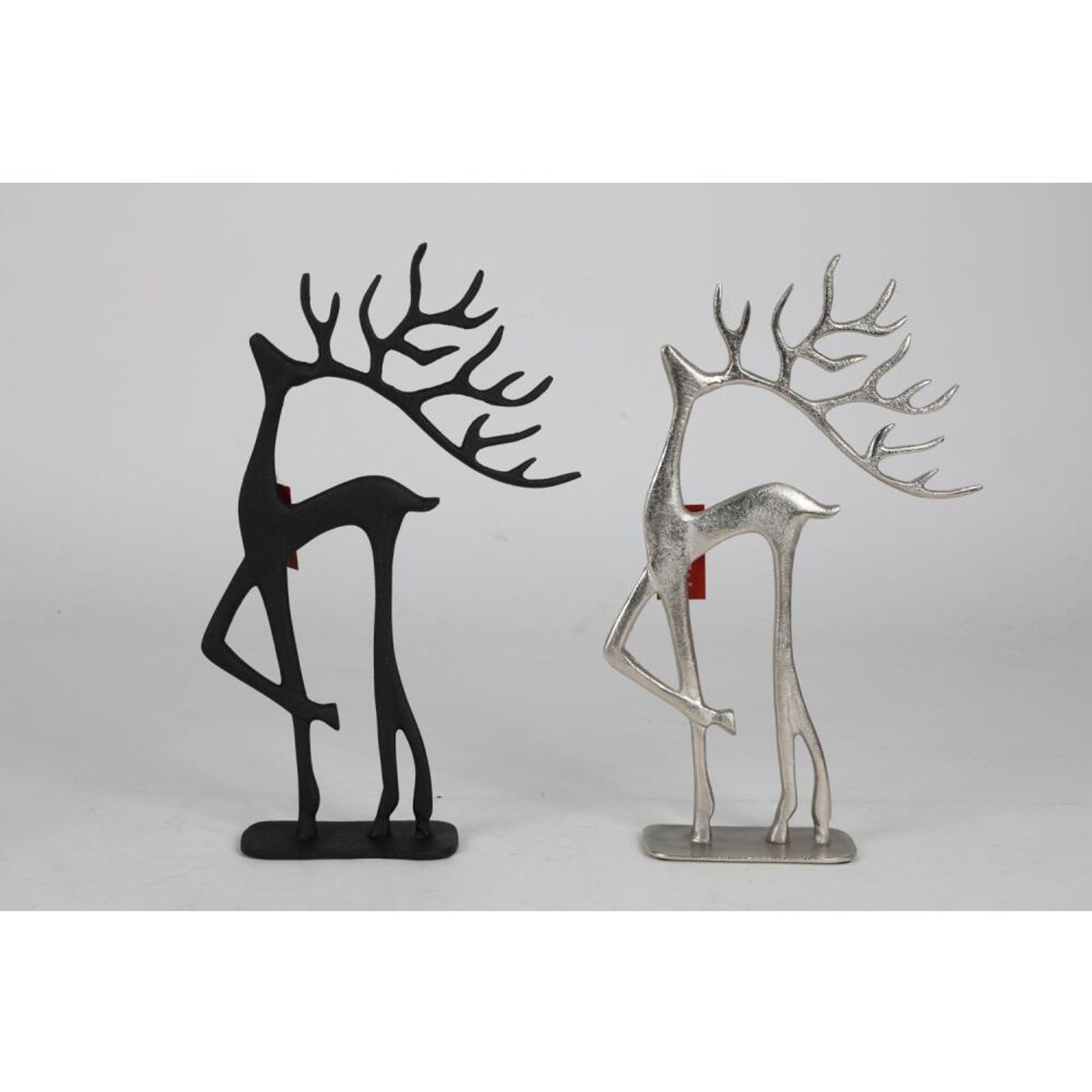 6X BURI Reindeer Metal Decoration Christmas Figure Window Table Advent Winter