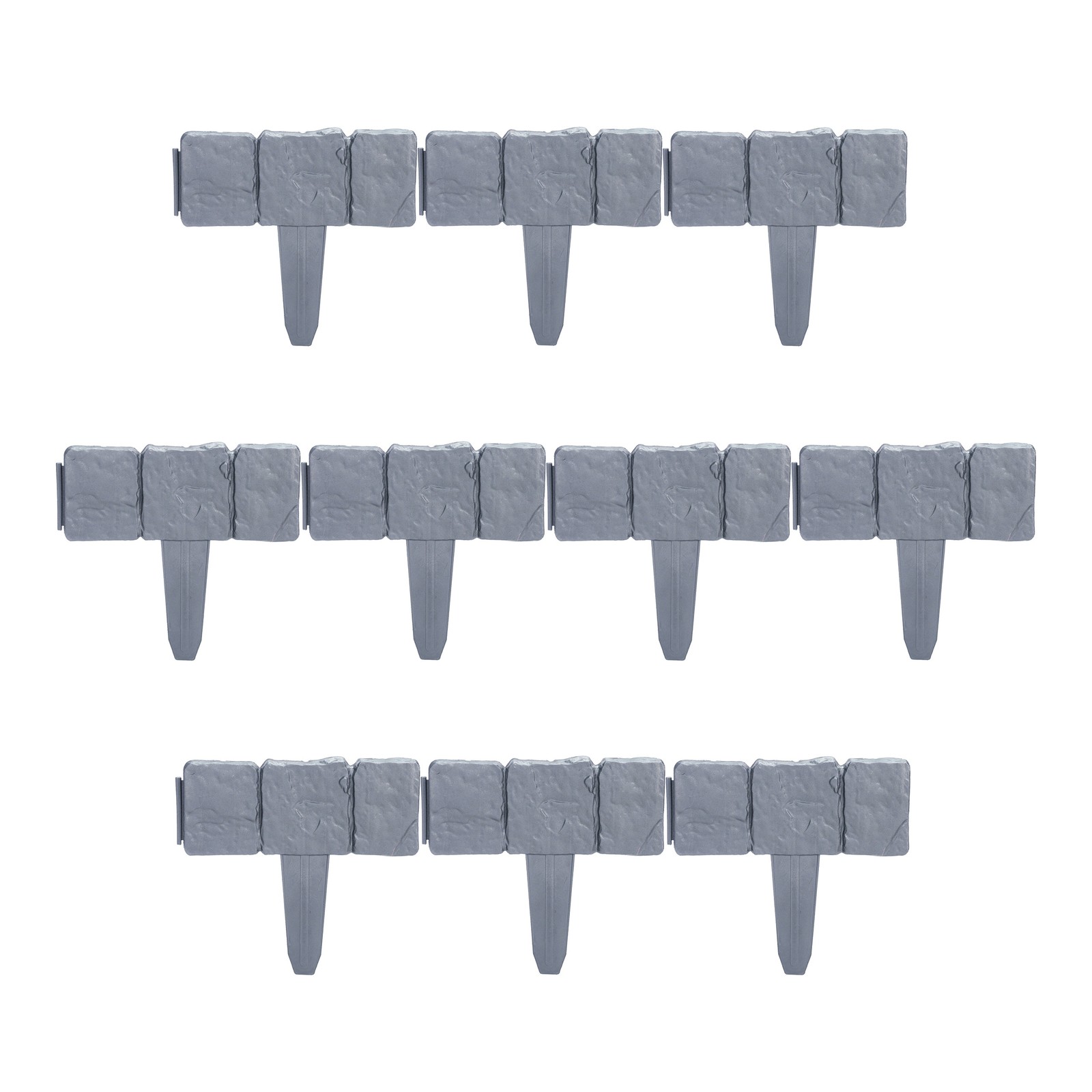 Garden edging Flower Bed Edge Decorative Lawn Fence Flexible Weatherproof