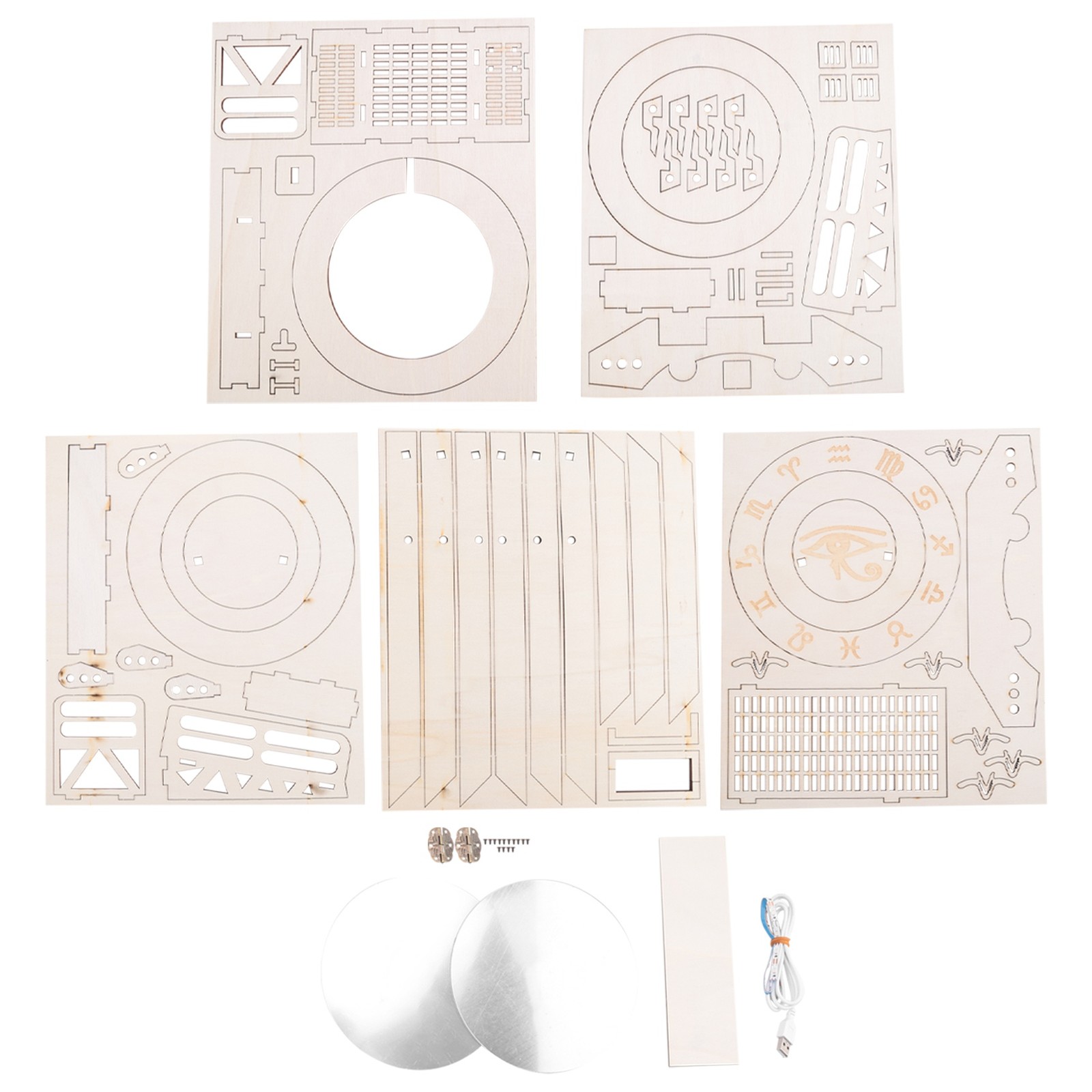 Bookends, Ornaments, Table Lamps, Gifts, LED Lighted Portal Bookends,6111