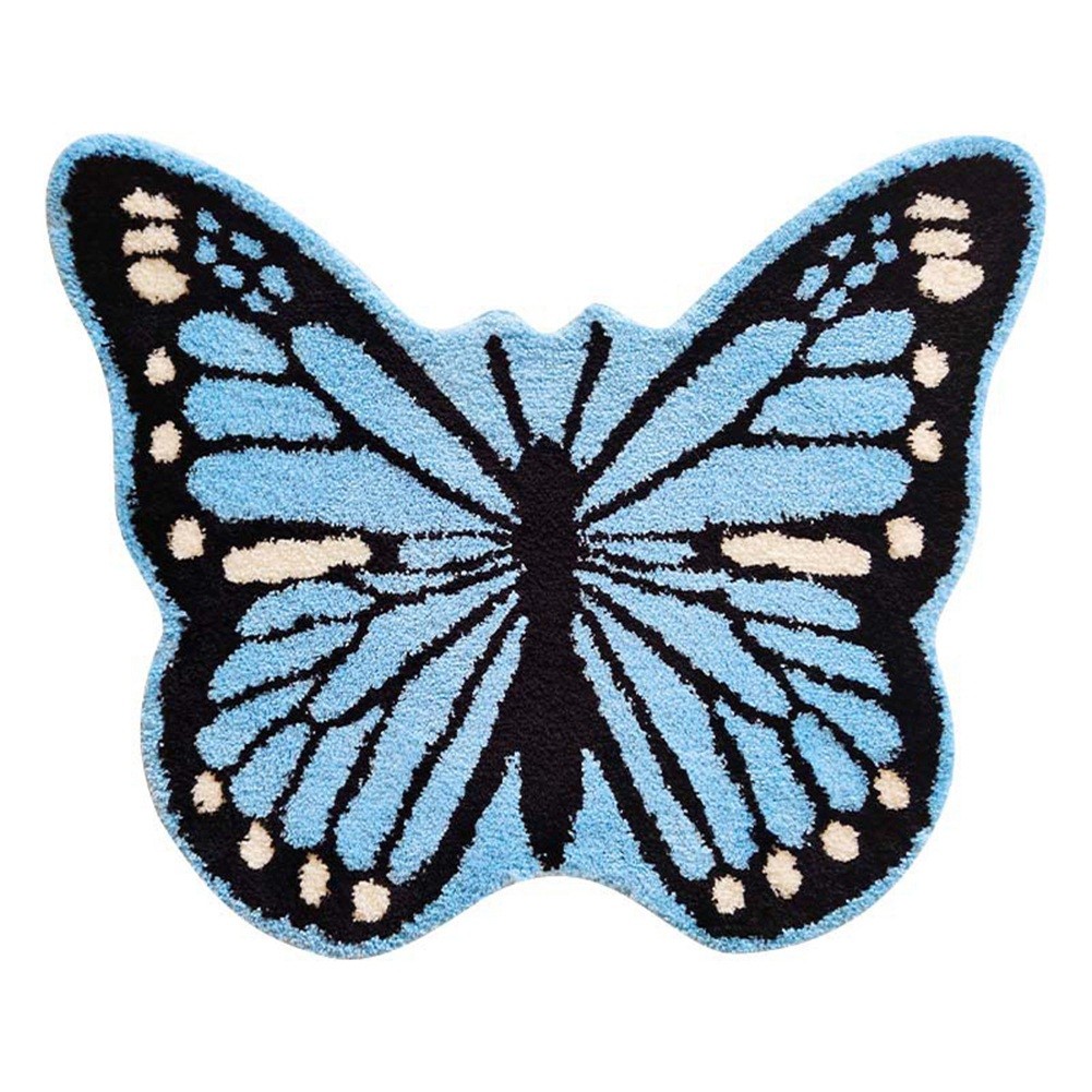 Butterfly Animal Carpet Bedroom Living Room High-End Thickened1274