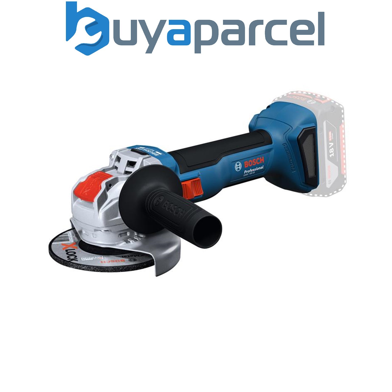 Bosch 06019N9100 GWX 18V-8 Professional X-LOCK Angle Grinder 18V Bare Unit