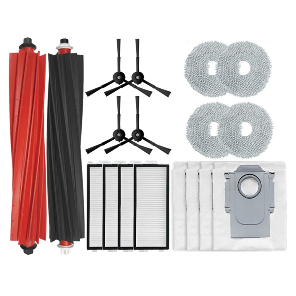 18PCS for P10S Pro / V20 Robot Vacuum Cleaner Main Side Brush Mop2456