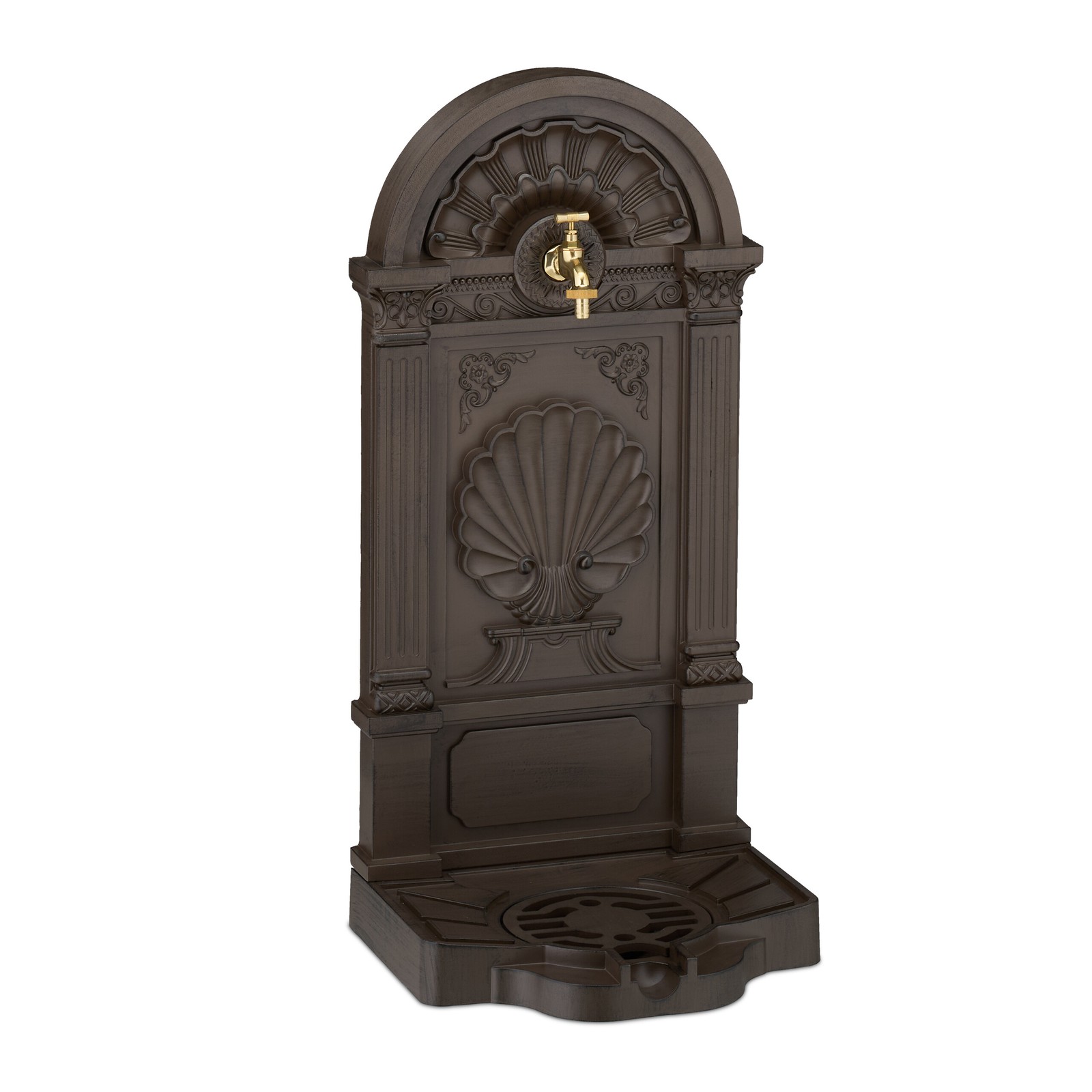 Ornamental Standing Antique Water Fountain Garden Terrace Vintage Tap Standing