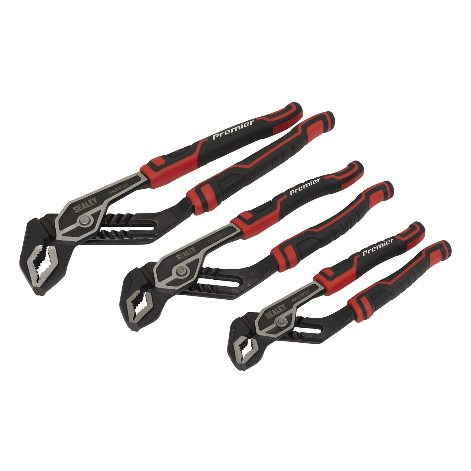 Sealey Pliers Set Water Pump 3 Pieces - AK8379