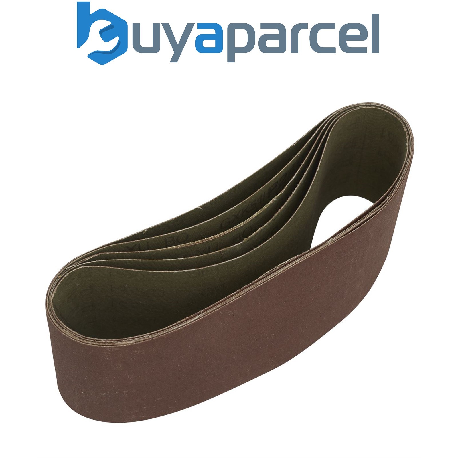 Sealey SB240457 76 x 457mm Sanding Belt 240Grit - Pack of 5