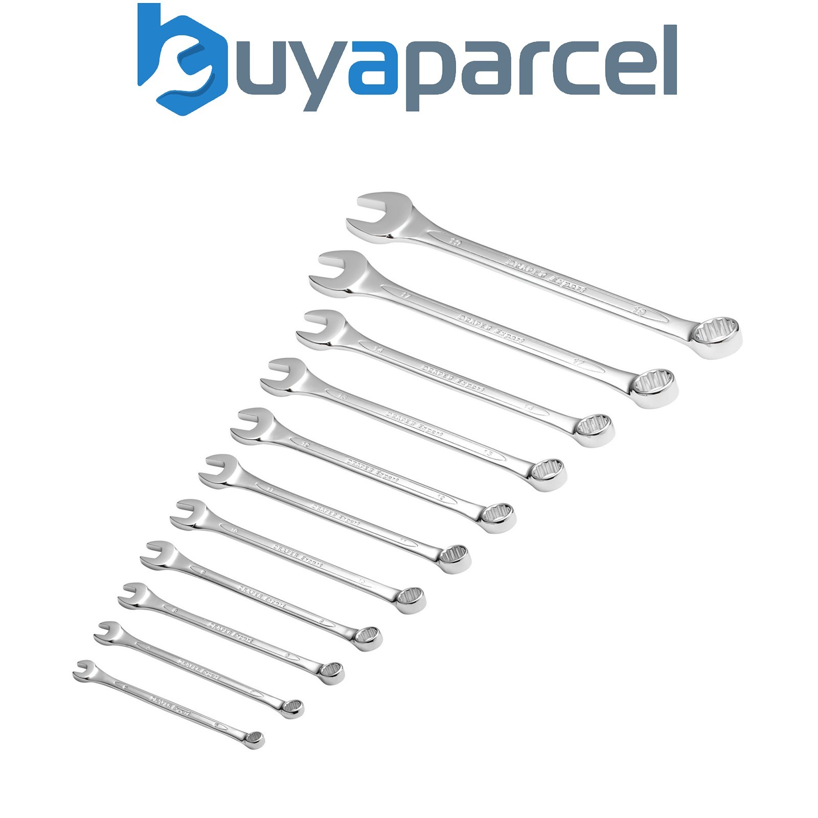 Draper 29545 Draper Expert HI-TORQ Metric Combination Spanner Set (11 Piece)