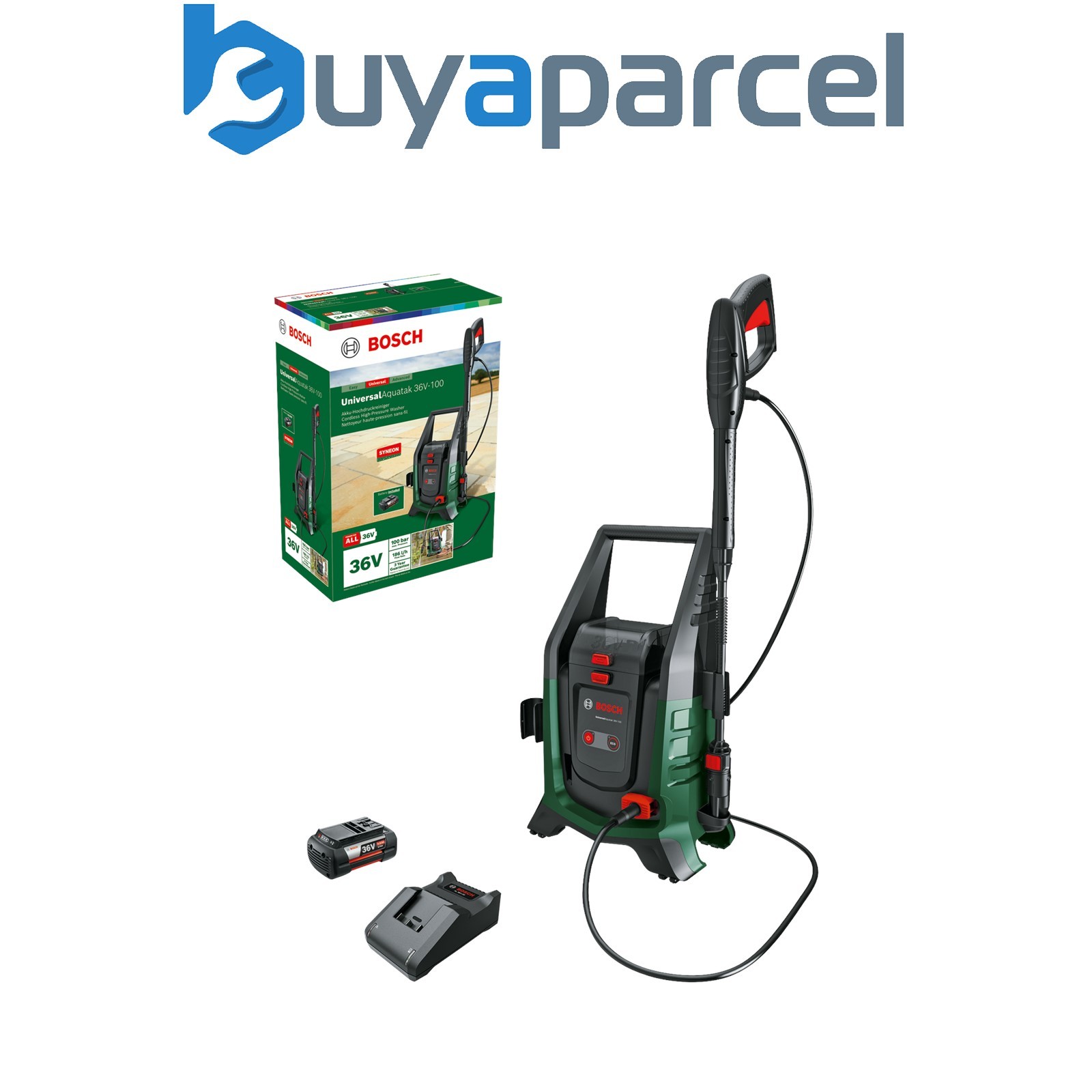 Bosch Cordless High-Pressure Washer UniversalAquatak 36V-100 Carton 06008C7070