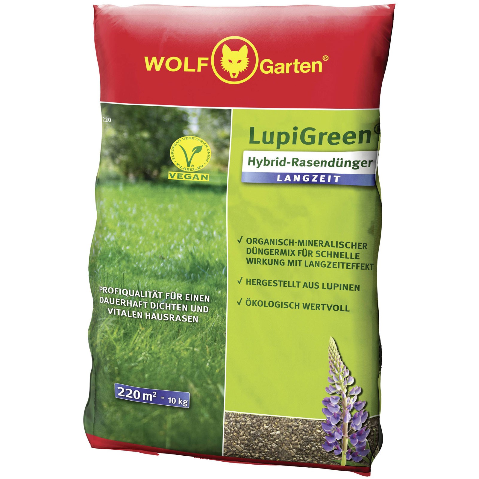 WOLF-Garten LU-L 220 D/A Lawn Fertiliser Fast-Acting Long-Term