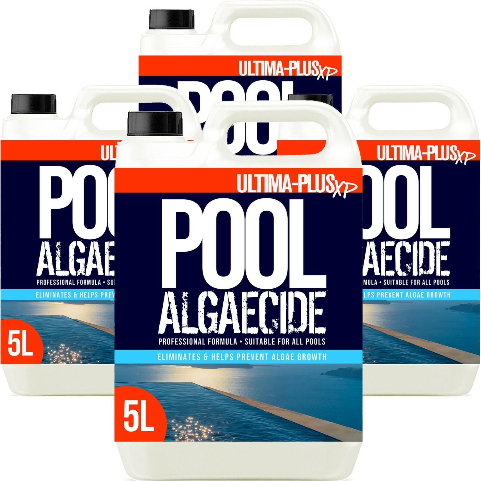Ultima Hot Tub Algae Remover Spa Solution Pool Cleaner Prevents Green Algae 20L