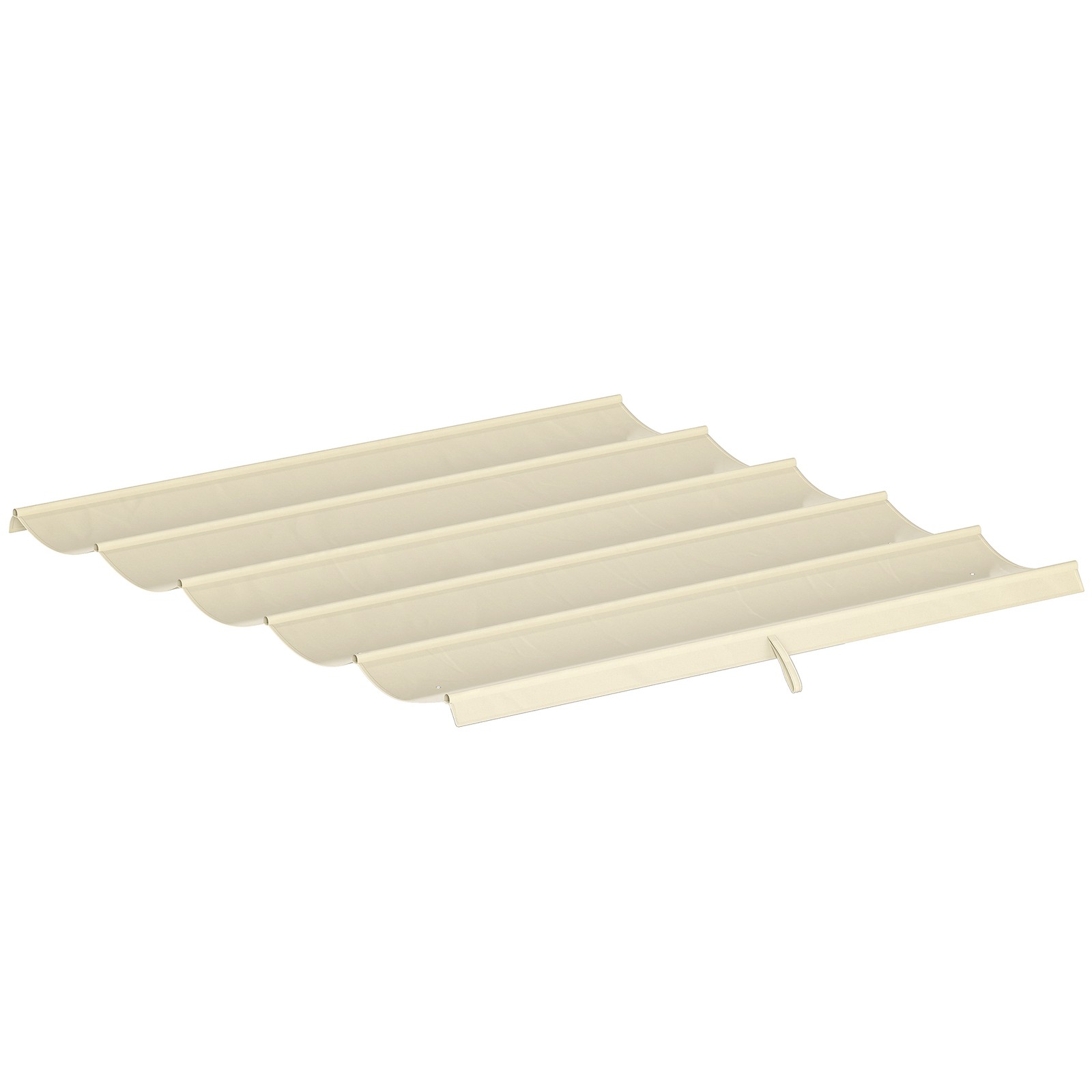 Outsunny 2.55x2.5 m Pergola Cover Replacement for 3x3 m Frame, Cream
