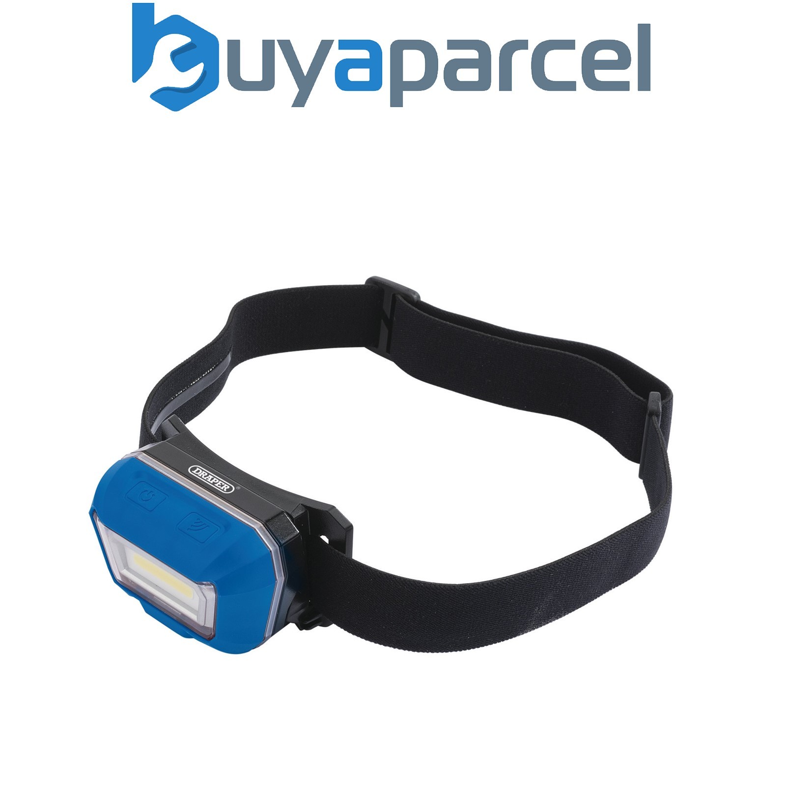 Draper 54374 COB LED Rechargeable Head Torch, 3W, 300 Lumens