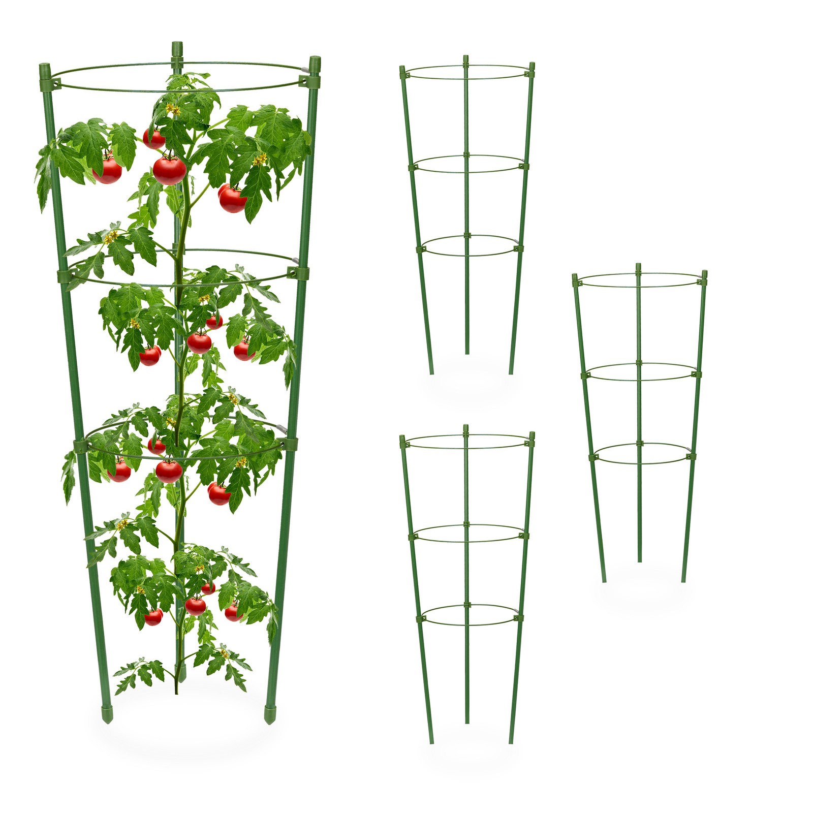 Garden trellis climbing plant support Lightweight 4 Pieces Garden Plant Holder
