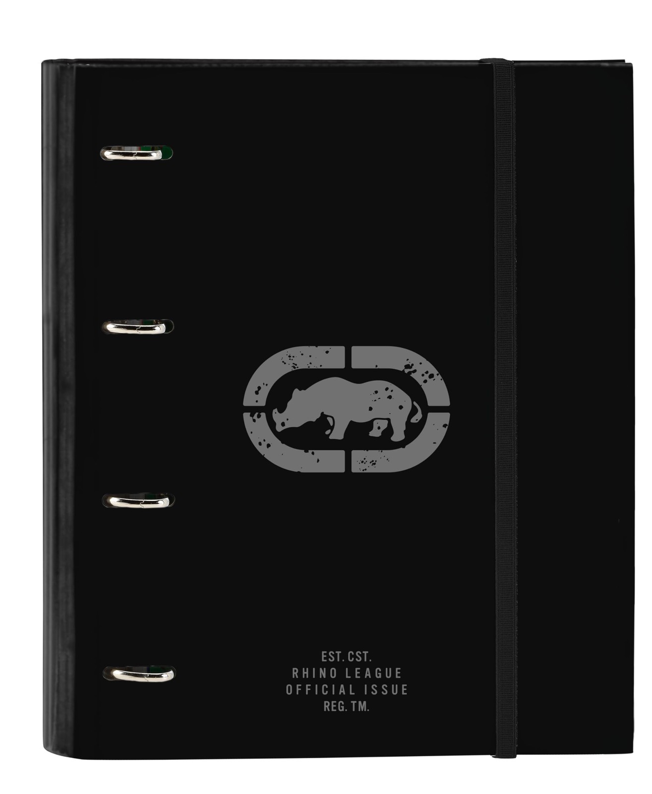 Safta ECKO UNLTD. Rhino – 4 Ring Binder 35 cm with 100 A4 Sheets, Ideal for Chil
