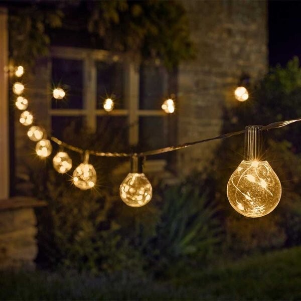 20 Firefly String Lights LED Connectable Mains Powered Garden Outdoor Wedding