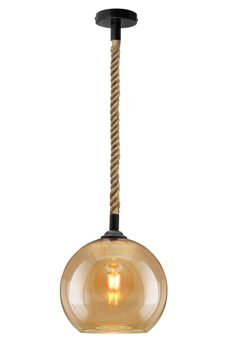 Vintage Smoked Gold Glass Shade Chandelier Pendant Ceiling Pub Diner Light H3007