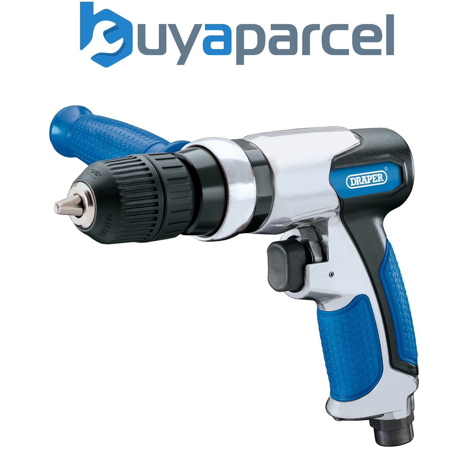 Draper 83811 Reversible Keyless Air Drill, 10mm