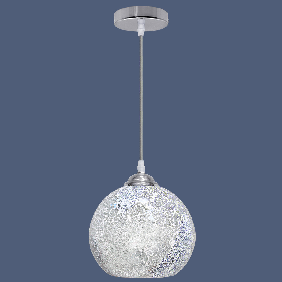 Vintage Glass Globe Ceiling Hanging Pendant Light Shade Mosaic Lighting M0103