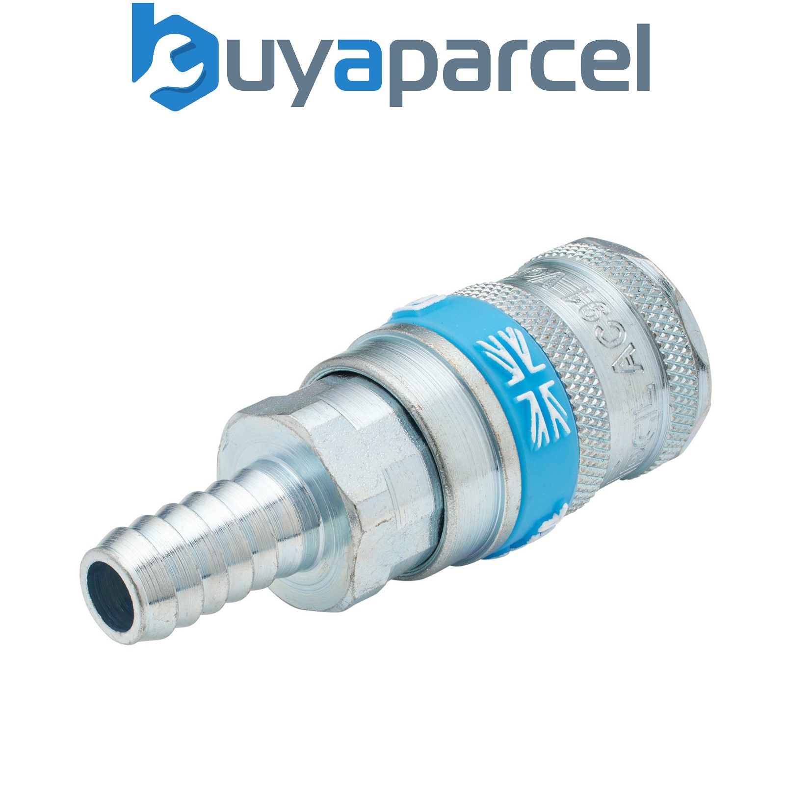 Draper 51418 3/8" Bore Vertex Air Line Coupling with Tailpiece