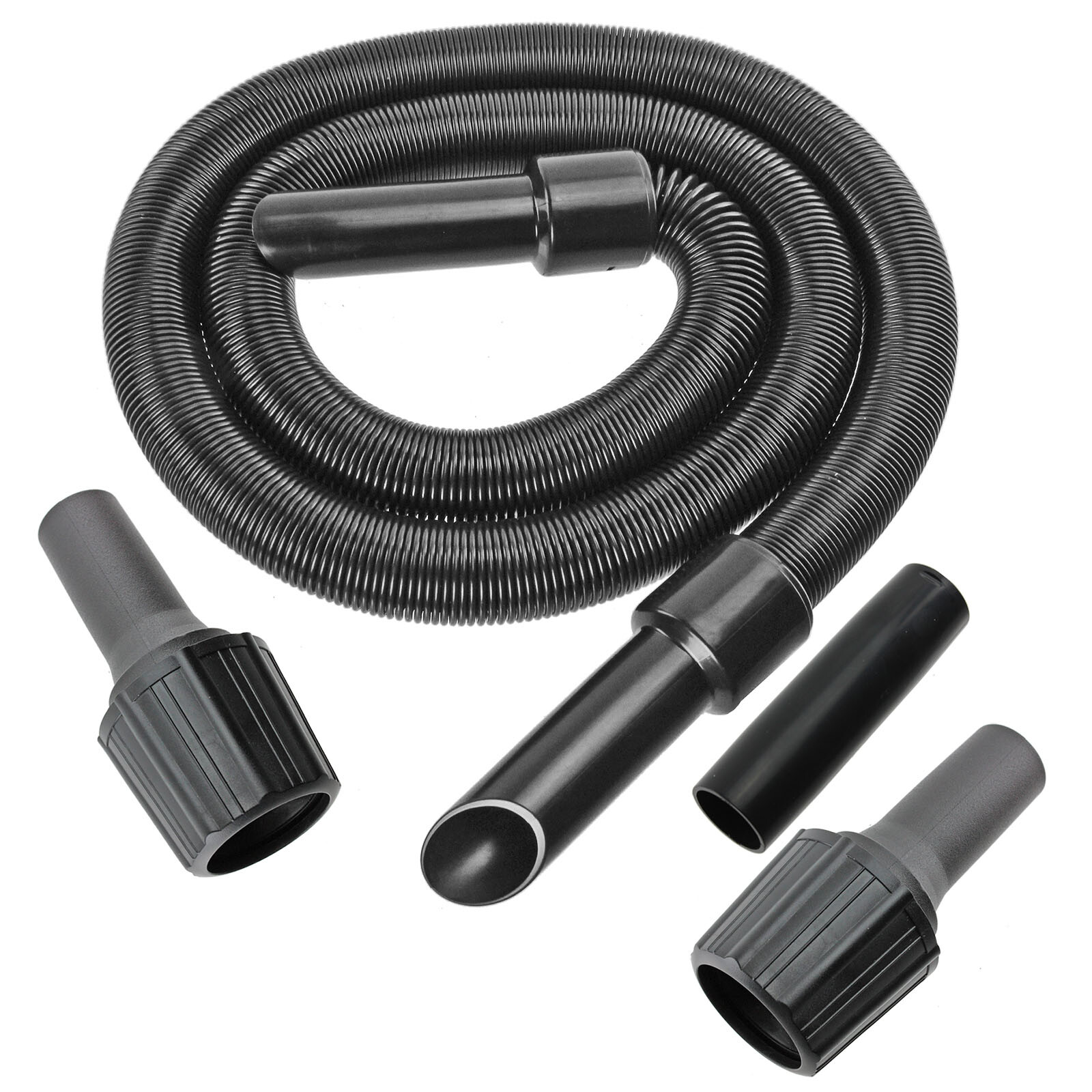 Hose Kit for MACALLISTER Vacuum 6 Metre Extra Long Extension Pipe + Adaptors