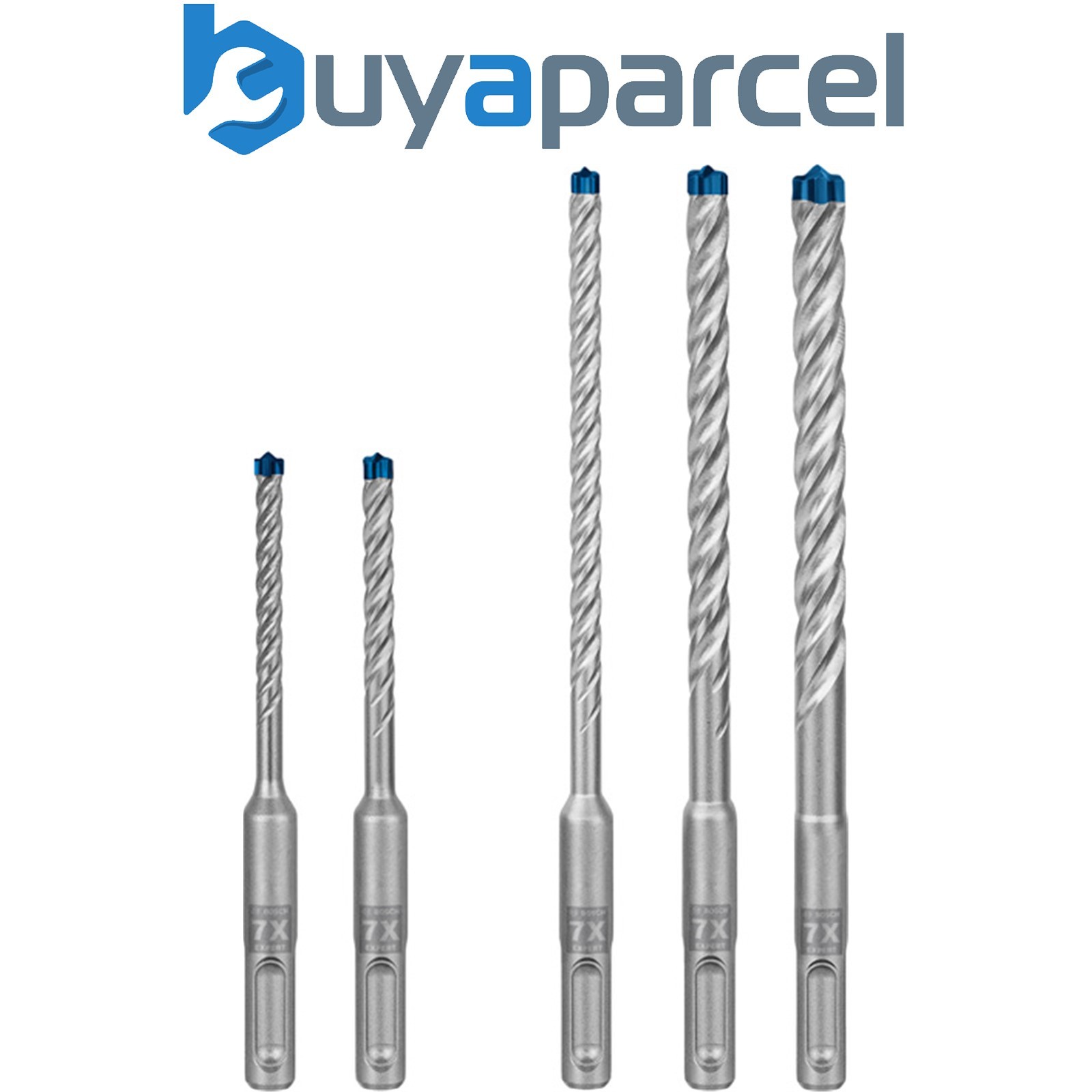 Bosch set EXPERT SDS plus-7X Hammer Drill Bit Set 5/6/6/8/10 mm 5-pc 2608900197