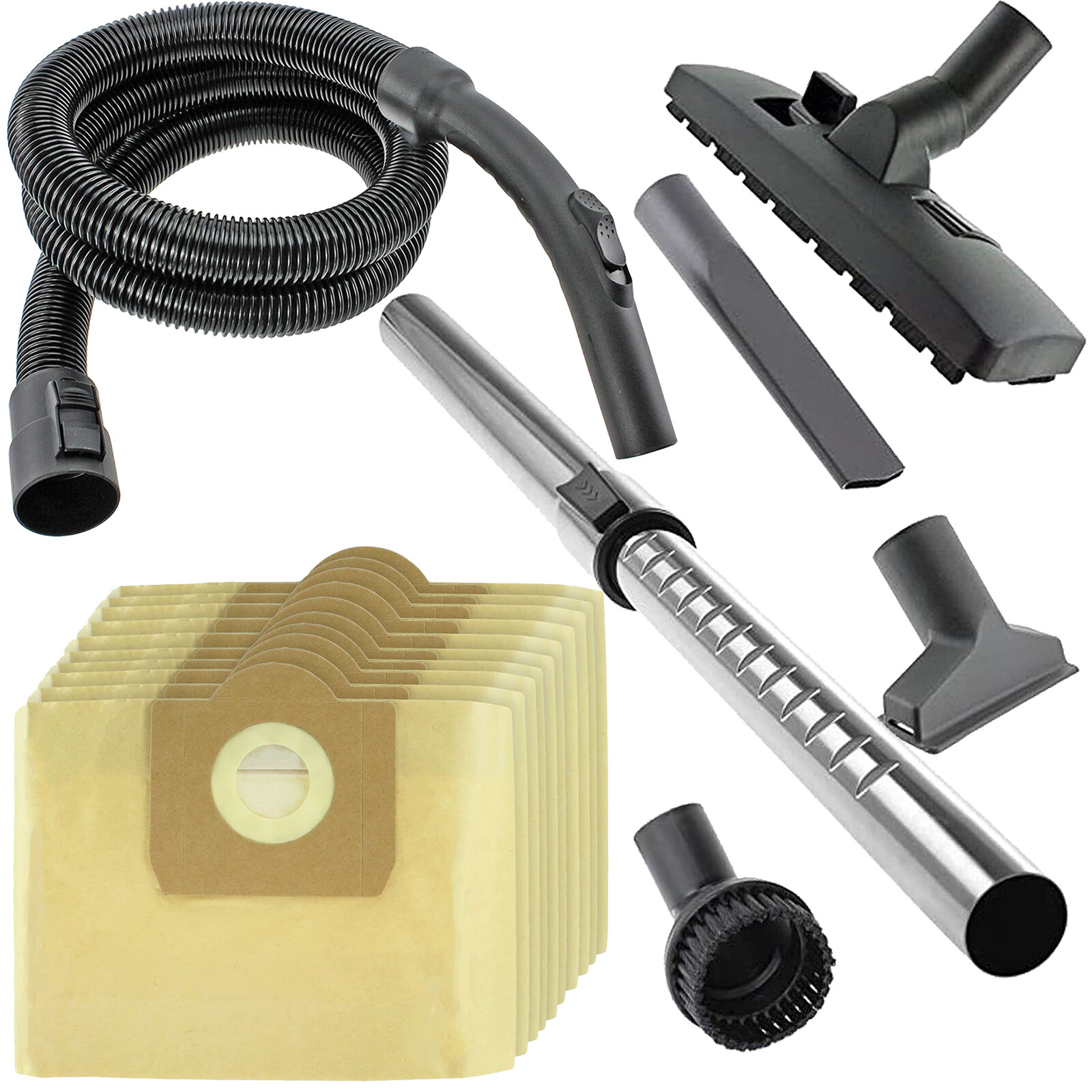 Hose Tool Kit Bags x10 for KARCHER Vacuum Extension Rod Tools WD3 Wet & Dry WD3P