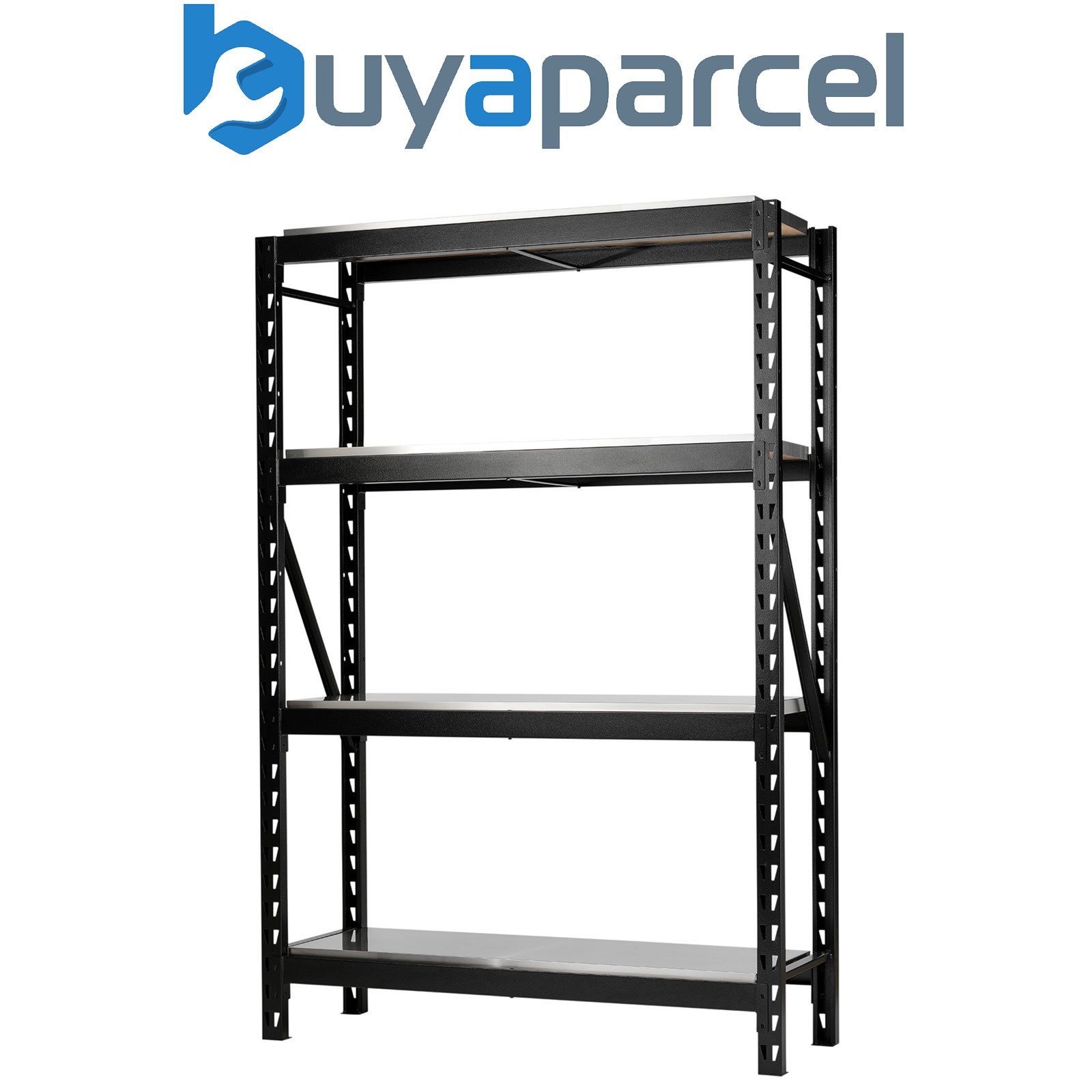 Draper 27980 BUNKER 18 Piece Modular 4 Tier Racking with Stainless Steel Shelvin