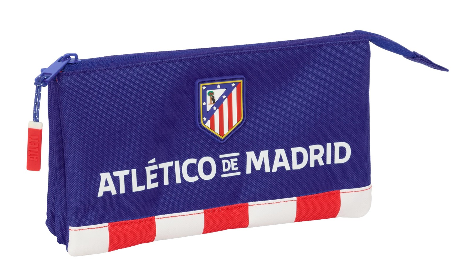 Safta Atletico de Madrid – Triple Pencil Case, Children's Pencil Case, Ideal for