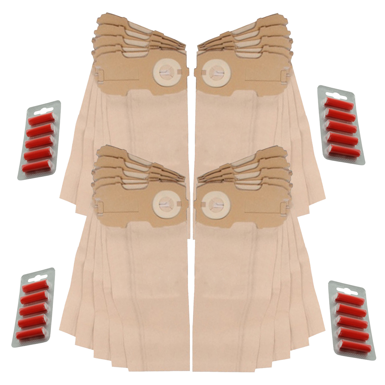 Dust Bags For Vorwerk VK ET Series Hoover Vacuum Cleaner Pack of 20 + Fresh