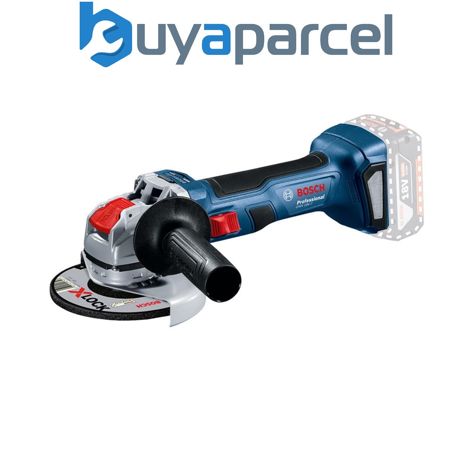 Bosch 06019H9103 GWX 18V-7 Professional X-LOCK Angle Grinder 115mm 18V Bare