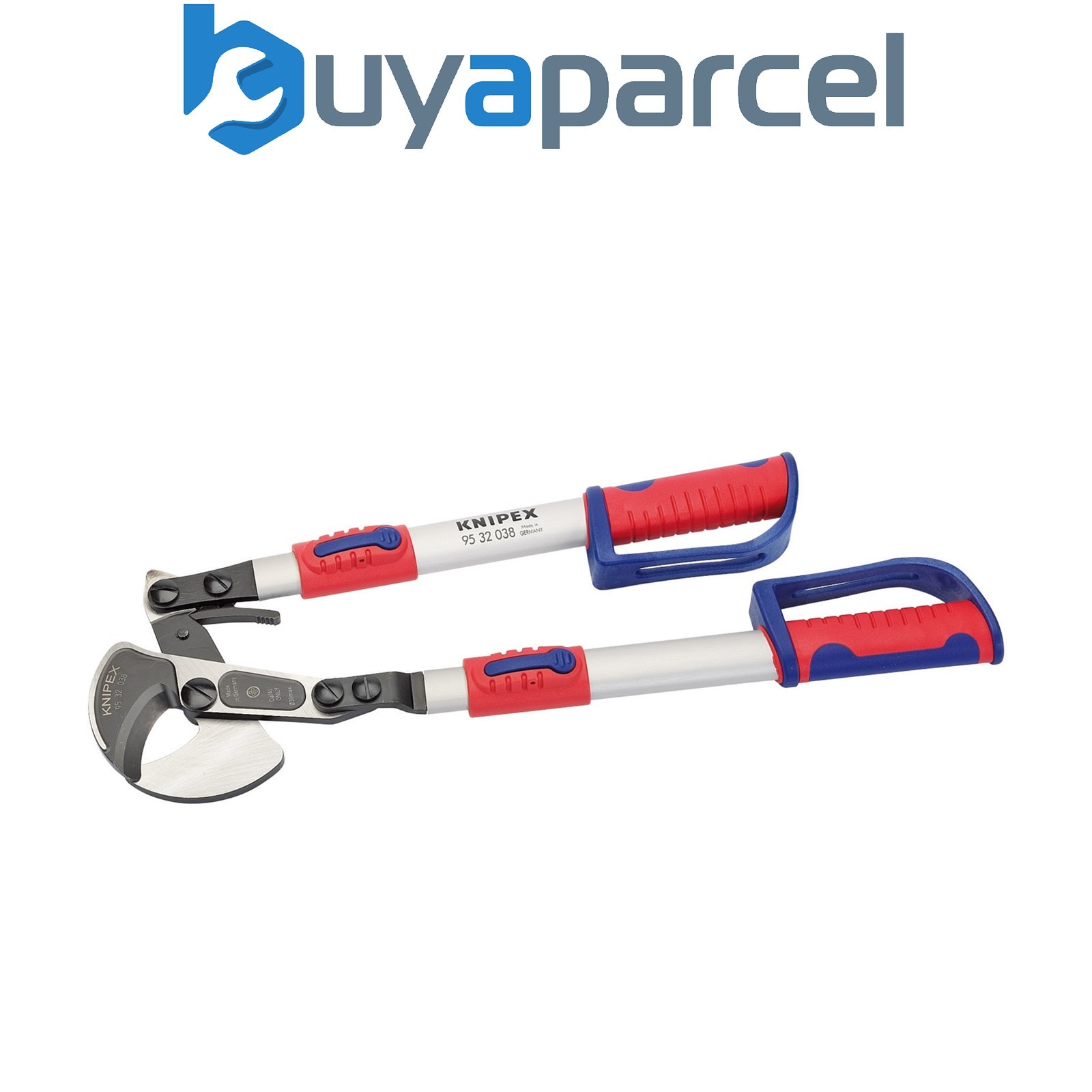 Draper 36321 KNIPEX 95 32 038 Cable Shears, Ratchet Action with Telescopic handl