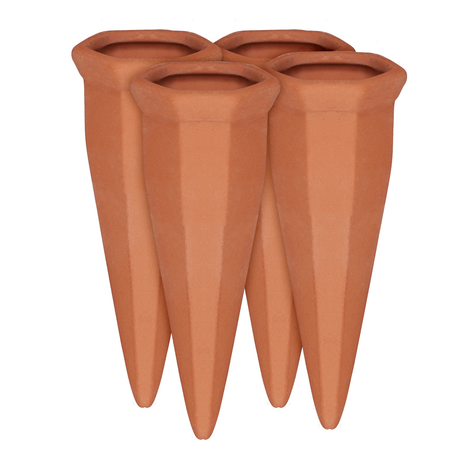 Clay watering cone automatic irrigation spikes ceramic water feeder 1 litre