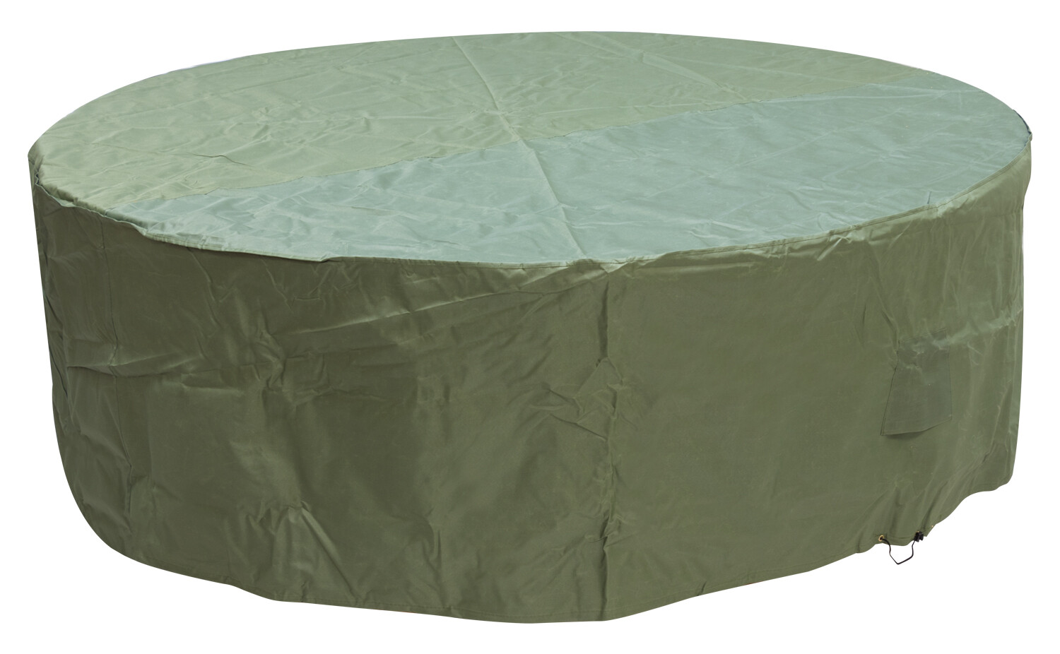 Woodside 6-8 Seater Green Waterproof Round Garden Patio Furniture Set Cover