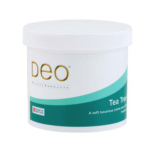 Deo Tea Tree Wax Pot Tub Jar Depilatory Face Leg Body Waxing Strip Beauty 425g